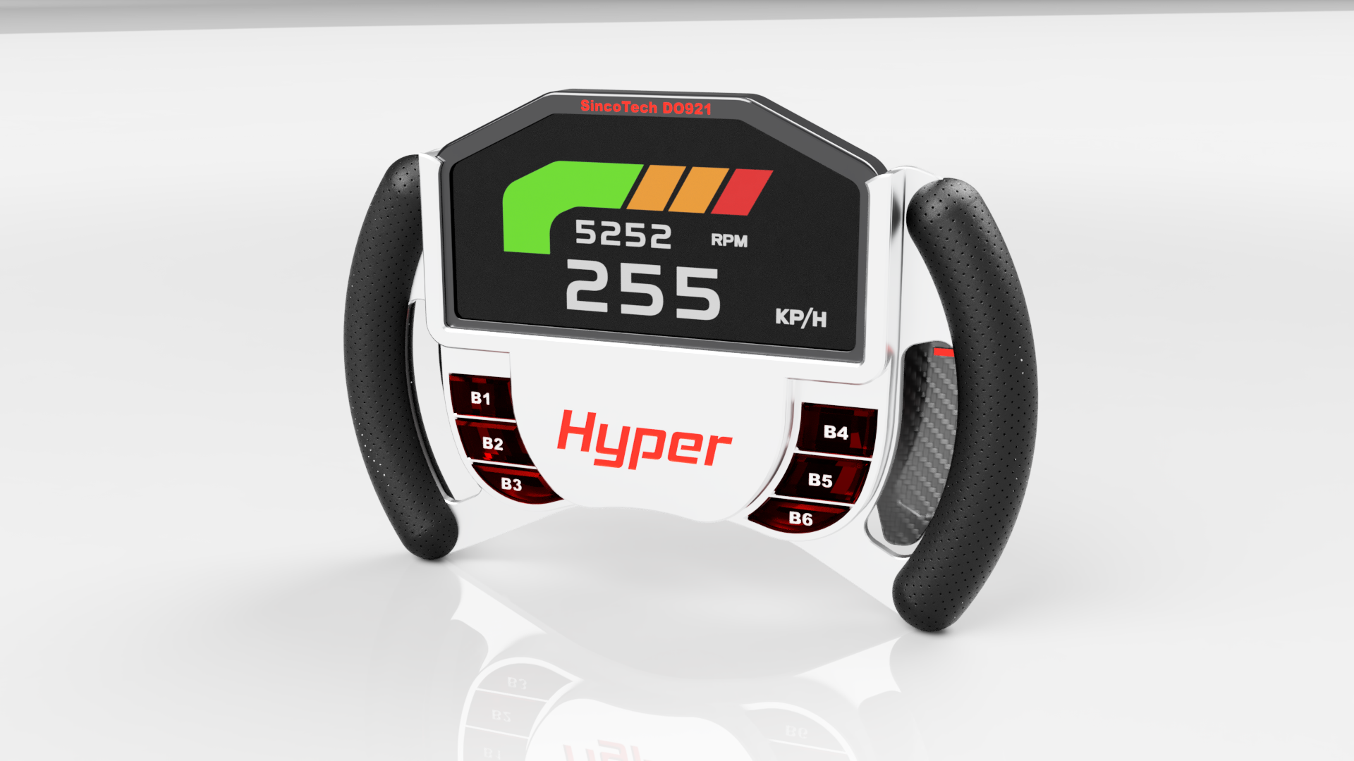 Hyper Yolk Racing Wheel - Multi-functional