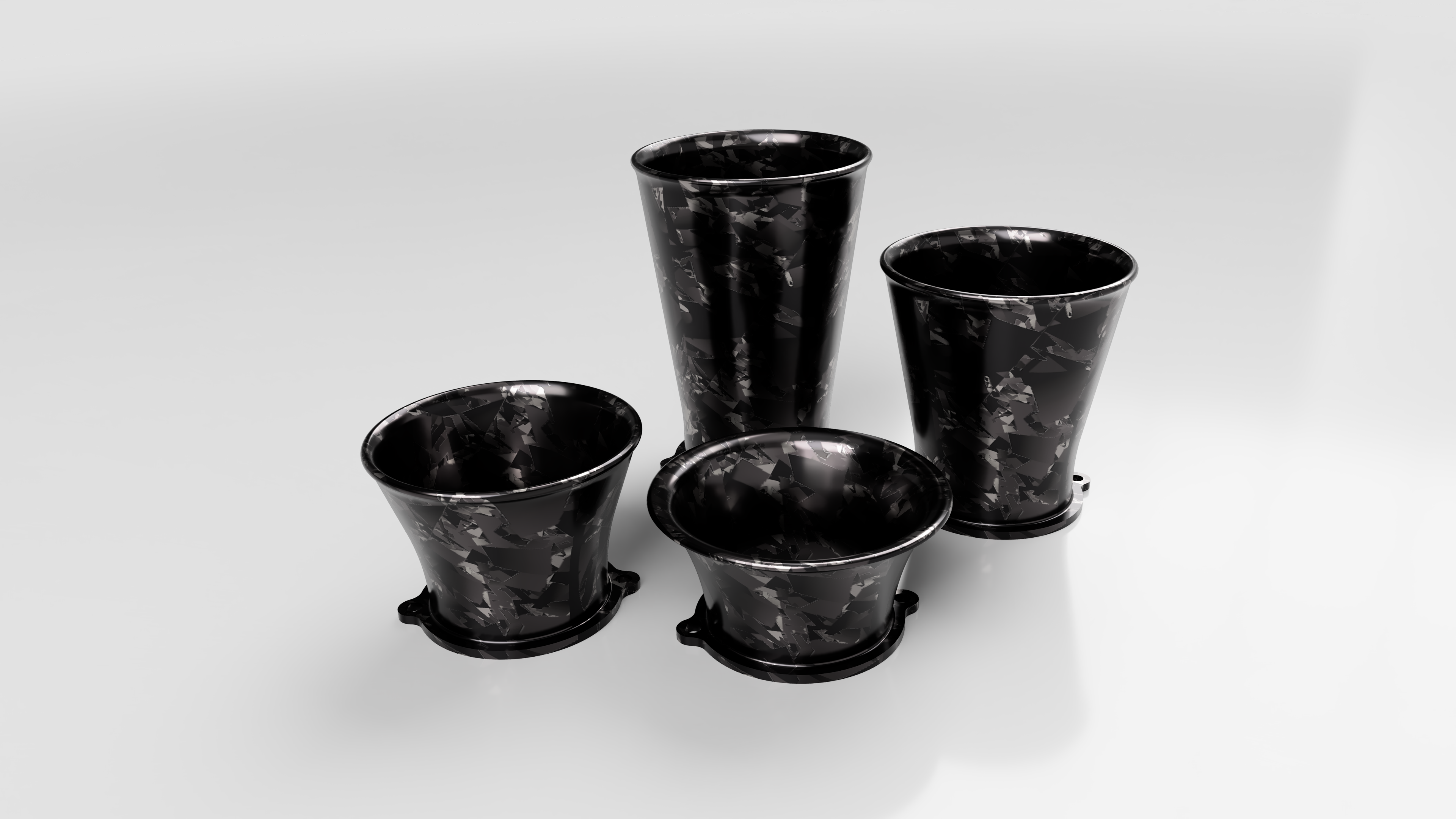 Forged Carbon Air Horn