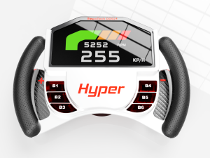 Hyper Racing Multifunction Steering Wheel